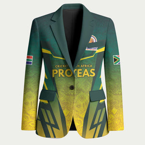 Custom South Africa Cricket Spirit 2026 Blazer World T20 Edition
