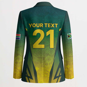Custom South Africa Cricket Spirit 2026 Blazer World T20 Edition