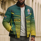 Custom South Africa Cricket Spirit 2026 Bomber Puffer Jacket World T20 Edition
