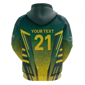 Custom South Africa Cricket Spirit 2026 Hoodie World T20 Edition - African Pride