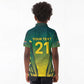 Custom South Africa Cricket Spirit 2026 Kid Polo Shirt World T20 Edition - African Pride