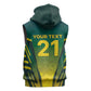 Custom South Africa Cricket Spirit 2026 Sleeveless Hoodie World T20 Edition - African Pride