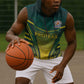 Custom South Africa Cricket Spirit 2026 Sleeveless Hoodie World T20 Edition - African Pride