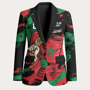 Personalized Morocco From Atlas To Victory Blazer Atlas Lions World Football Supporter Edition