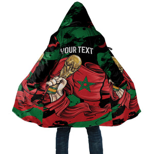Personalized Morocco From Atlas To Victory Cloak Atlas Lions World Football Supporter Edition