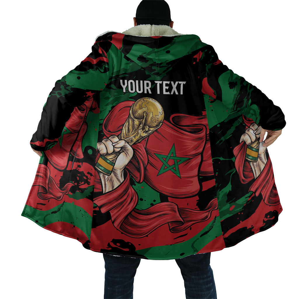 Personalized Morocco From Atlas To Victory Cloak Atlas Lions World Football Supporter Edition