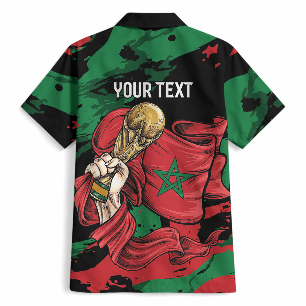 Personalized Morocco From Atlas To Victory Hawaiian Shirt Atlas Lions World Football Supporter Edition