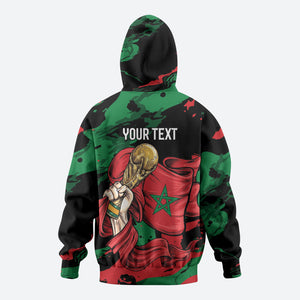 Personalized Morocco From Atlas To Victory Hoodie Atlas Lions World Football Supporter Edition