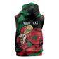 Personalized Morocco From Atlas To Victory Sleeveless Hoodie Atlas Lions World Football Supporter Edition