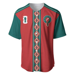 Custom Morocco Heritage Zellige Pattern Baseball Jersey Atlas Lions World Football Supporter Edition