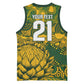 2026 Autumn Rugby Nations South Africa Custom Basketball Jersey Indigenous Tribal Patchwork Motif