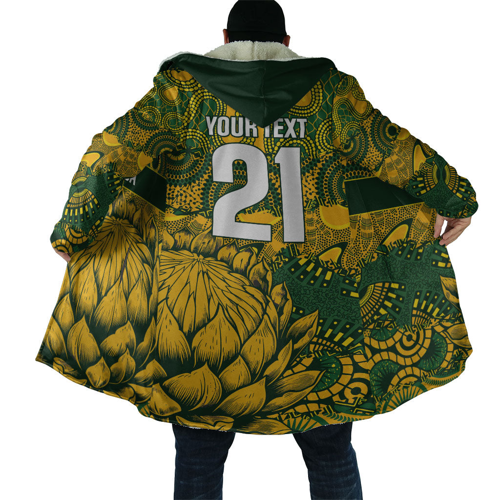 2026 Autumn Rugby Nations South Africa Custom Cloak Indigenous Tribal Patchwork Motif
