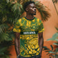 2026 Autumn Rugby Nations South Africa Custom T shirt Indigenous Tribal Patchwork Motif