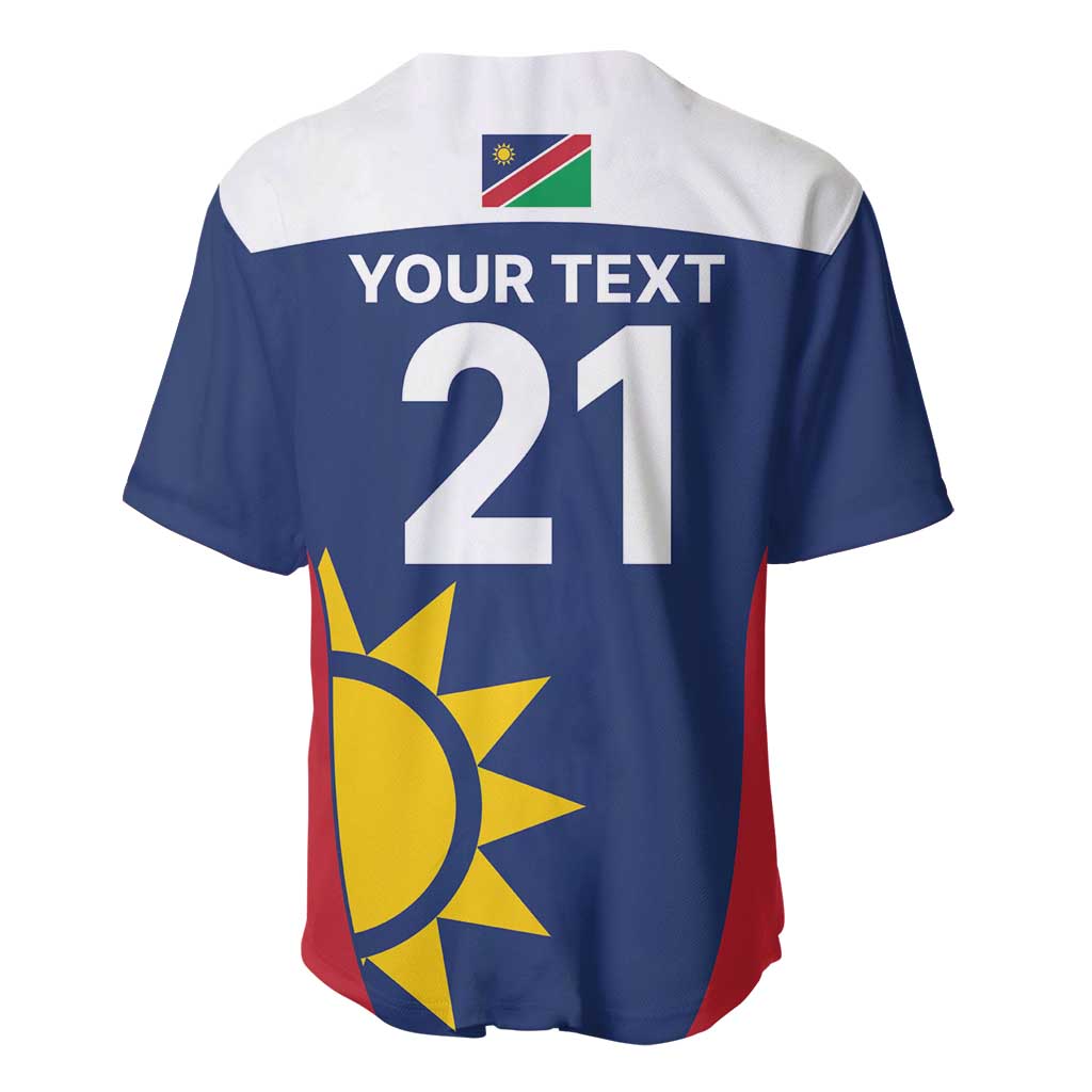 Custom Namibia Cricket Spirit 2026 Baseball Jersey World T20 Edition - African Pride