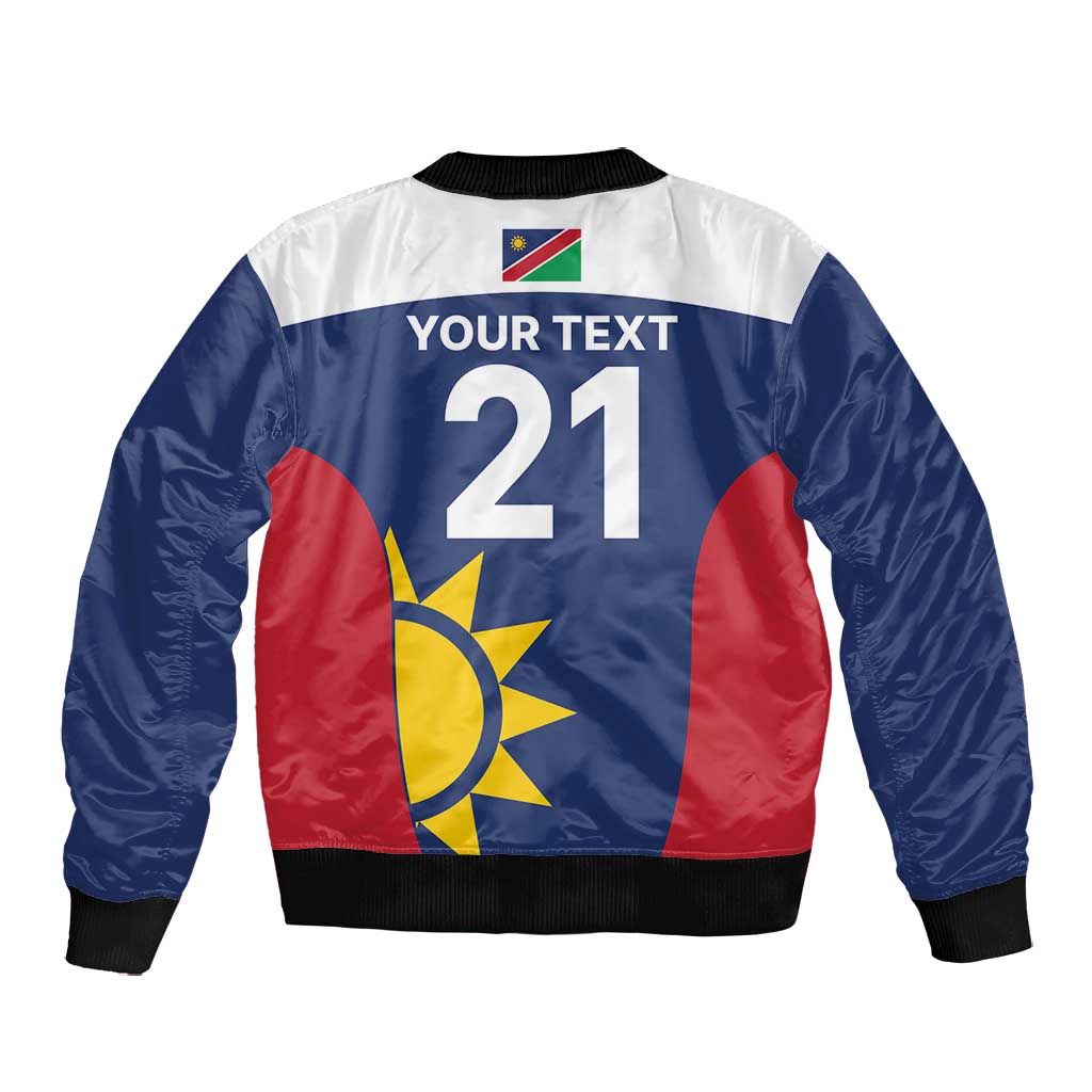 Custom Namibia Cricket Spirit 2026 Bomber Jacket World T20 Edition - African Pride