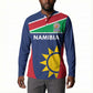 Custom Namibia Cricket Spirit 2026 Button Sweatshirt World T20 Edition