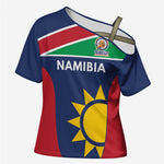 Custom Namibia Cricket Spirit 2026 Cross Shoulder Shirt World T20 Edition