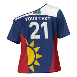 Custom Namibia Cricket Spirit 2026 Cross Shoulder Shirt World T20 Edition
