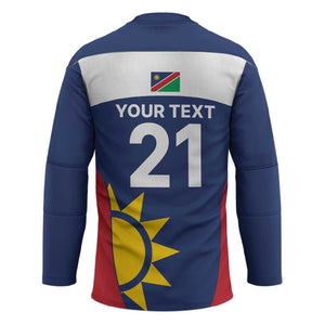 Custom Namibia Cricket Spirit 2026 Hockey Jersey World T20 Edition
