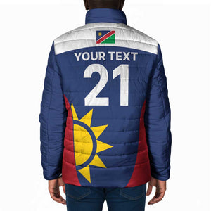 Custom Namibia Cricket Spirit 2026 Padded Jacket World T20 Edition