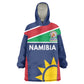 Custom Namibia Cricket Spirit 2026 Wearable Blanket Hoodie World T20 Edition - African Pride