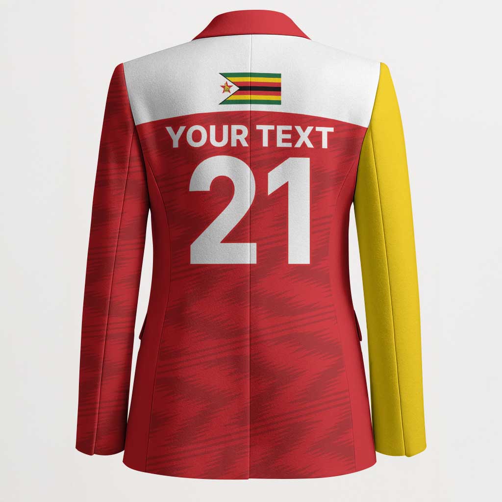 Custom Zimbabwe Cricket Spirit 2026 Blazer World T20 Edition
