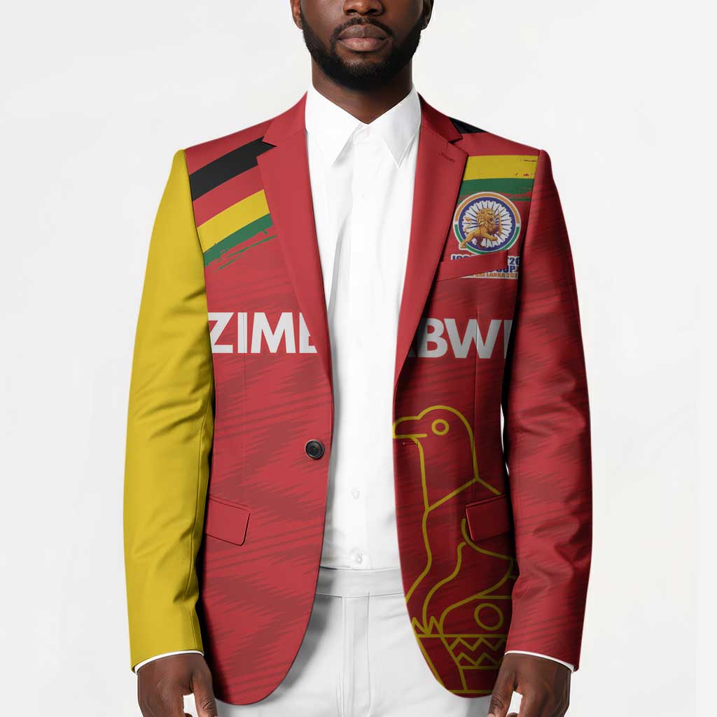 Custom Zimbabwe Cricket Spirit 2026 Blazer World T20 Edition