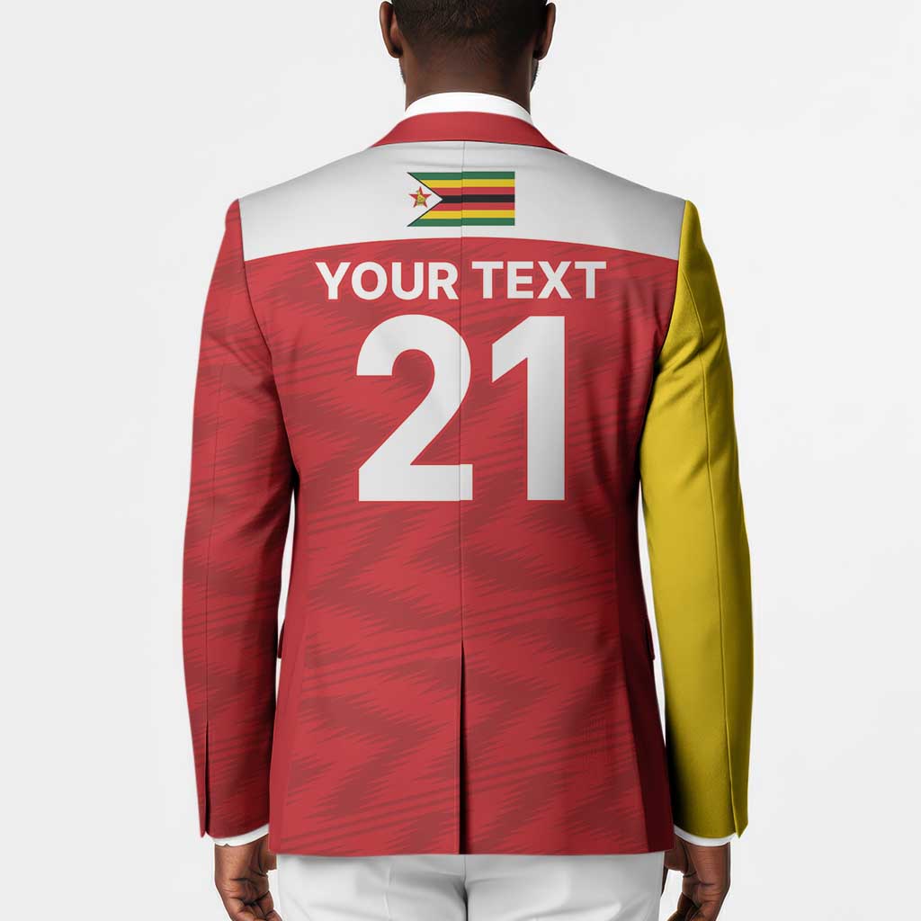 Custom Zimbabwe Cricket Spirit 2026 Blazer World T20 Edition