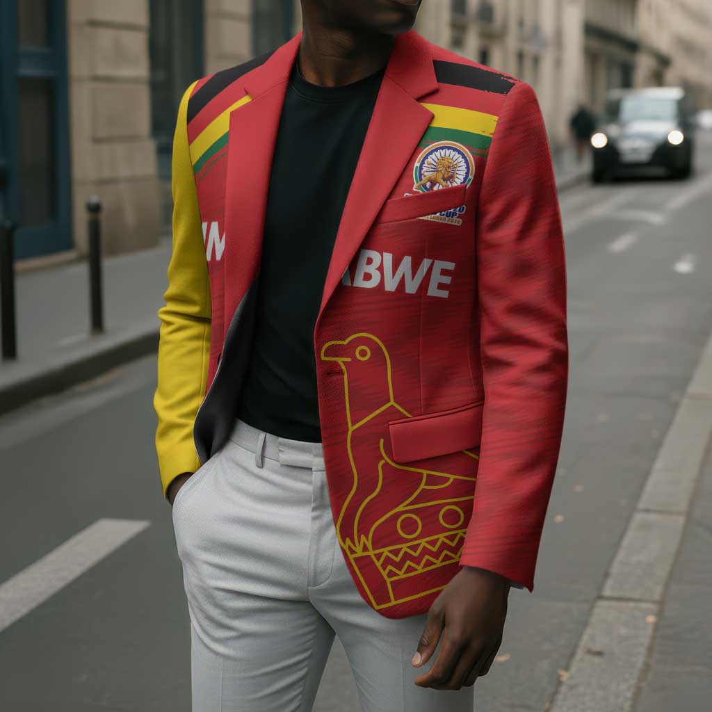 Custom Zimbabwe Cricket Spirit 2026 Blazer World T20 Edition