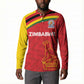 Custom Zimbabwe Cricket Spirit 2026 Button Sweatshirt World T20 Edition