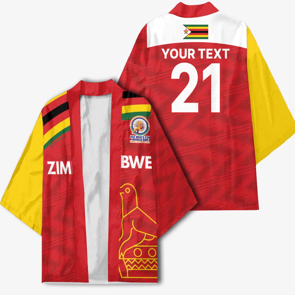 Custom Zimbabwe Cricket Spirit 2026 Kimono World T20 Edition