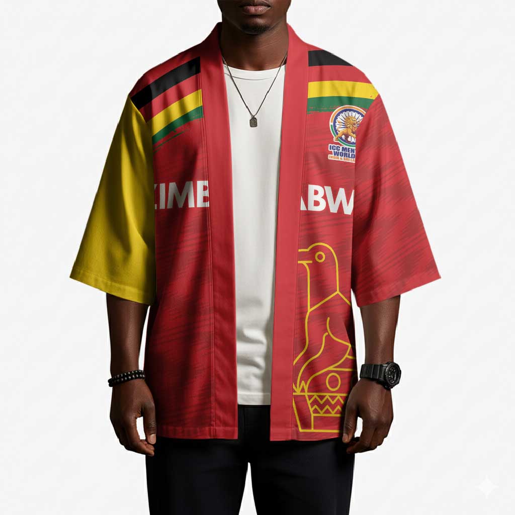 Custom Zimbabwe Cricket Spirit 2026 Kimono World T20 Edition