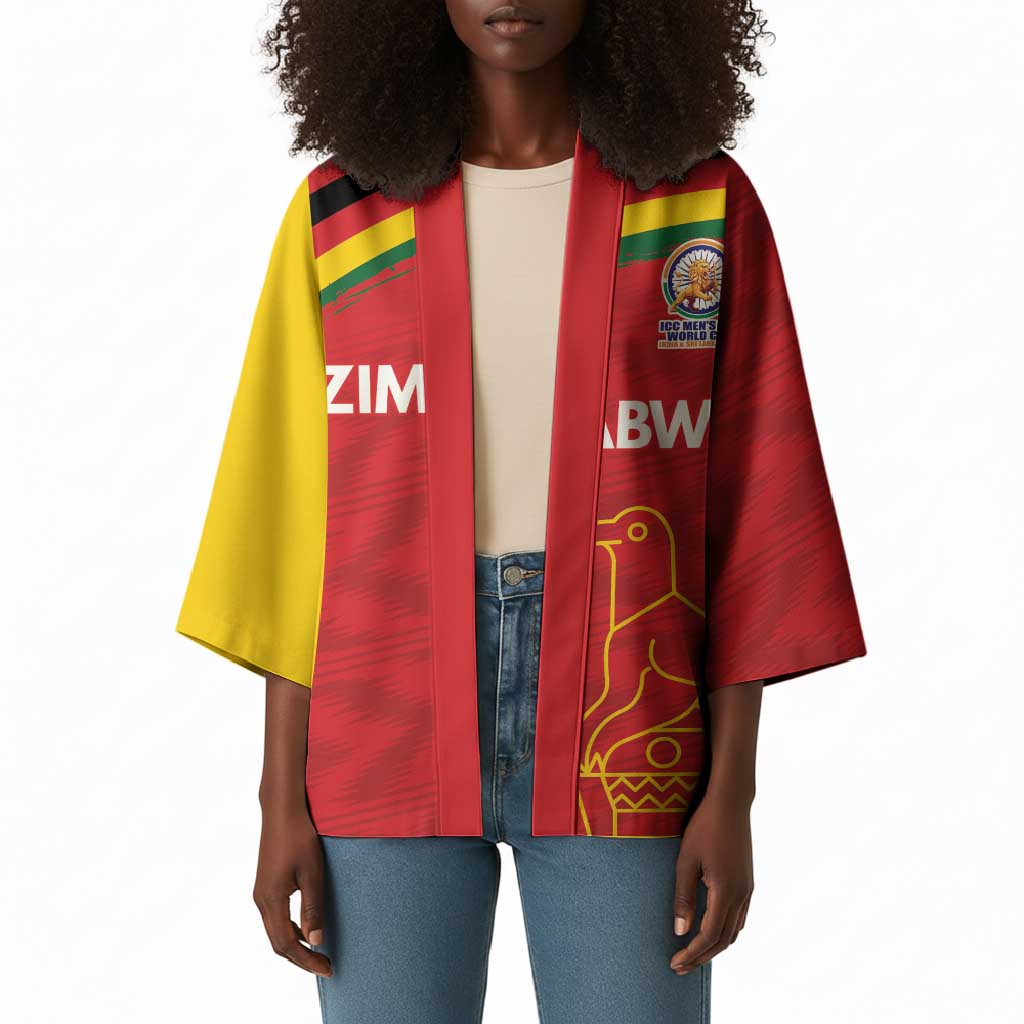 Custom Zimbabwe Cricket Spirit 2026 Kimono World T20 Edition