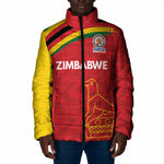 Custom Zimbabwe Cricket Spirit 2026 Padded Jacket World T20 Edition