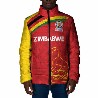 Custom Zimbabwe Cricket Spirit 2026 Padded Jacket World T20 Edition