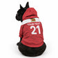 Custom Zimbabwe Cricket Spirit 2026 Pet Hoodie World T20 Edition