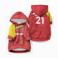 Custom Zimbabwe Cricket Spirit 2026 Pet Hoodie World T20 Edition