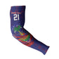 Custom Haiti Grenadye Alaso Arm Sleeves Blue Nou Retounen Anko 1974-2026 - African Pride