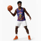 Custom Haiti Grenadye Alaso Basketball Jersey Blue Nou Retounen Anko 1974-2026 - African Pride