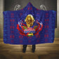 Haiti Grenadye Alaso Hooded Blanket Blue Nou Retounen Anko 1974-2026 - African Pride