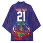 Custom Haiti Grenadye Alaso Kimono Blue Nou Retounen Anko 1974-2026 - African Pride