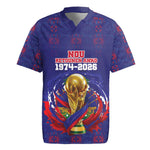 Custom Haiti Grenadye Alaso Rugby Jersey Blue Nou Retounen Anko 1974-2026 - African Pride