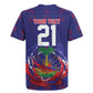 Custom Haiti Grenadye Alaso Rugby Jersey Blue Nou Retounen Anko 1974-2026 - African Pride