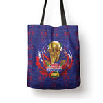 Haiti Grenadye Alaso Tote Bag Blue Nou Retounen Anko 1974-2026 - African Pride