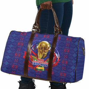 Haiti Grenadye Alaso Travel Bag Blue Nou Retounen Anko 1974-2026 - African Pride