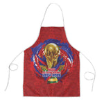 Haiti Grenadye Alaso Apron Red Nou Retounen Anko 1974-2026 - African Pride