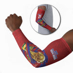 Custom Haiti Grenadye Alaso Arm Sleeves Red Nou Retounen Anko 1974-2026 - African Pride
