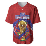 Custom Haiti Grenadye Alaso Baseball Jersey Red Nou Retounen Anko 1974-2026 - African Pride
