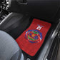 Custom Haiti Grenadye Alaso Car Mats Red Nou Retounen Anko 1974-2026 - African Pride