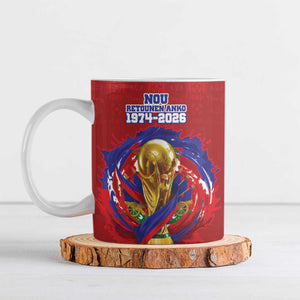 Custom Haiti Grenadye Alaso Ceramic Mug Red Nou Retounen Anko 1974-2026 - African Pride